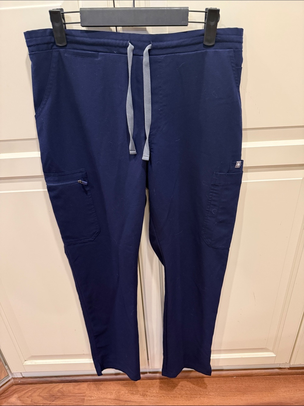 Figs Navy Technical Collection Drawstring Scrub Pants